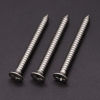 Picture of #14 x 3" (30 pcs) Stainless Flat Head Phillips Drive Sheet Metal Tek Screws, 304 (18-8) Stainless Steel Screw, Countersunk Head Wood Screw, Self Tapping