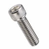 Picture of M10-1.5 x 25mm Socket Head Cap Screws, Allen Socket Drive, Stainless Steel 18-8, Full Thread, Bright Finish, Machine Thread, Quantity 15