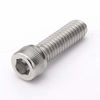 Picture of M10-1.5 x 25mm Socket Head Cap Screws, Allen Socket Drive, Stainless Steel 18-8, Full Thread, Bright Finish, Machine Thread, Quantity 15