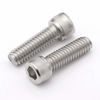 Picture of M10-1.5 x 25mm Socket Head Cap Screws, Allen Socket Drive, Stainless Steel 18-8, Full Thread, Bright Finish, Machine Thread, Quantity 15
