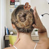 Picture of Marycrafts Wooden Celtic Knot Hair Fork, Hairfork, Hair Pin, Hairpin, Hair Accessory, Hair Toy Handmade