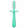 Picture of GRABEASE Double Sided Toothbrush - Baby Toothbrush for 6 Months to 4 Years Old with Soft Bristles - BPA-Free Toddler Toothbrush with Anti-Choke Guard - Includes Free Finger Brush, Mint