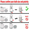 Picture of Yoper BA9S 53 57 1895 64111 LED Light Bulb for Car 12V Red