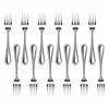 Picture of New Star Foodservice 58048 Slimline Pattern, 18/0 Stainless Steel, Dinner Fork, 7.5-Inch, Set of 12