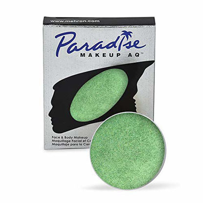 Picture of Mehron Makeup Paradise Makeup AQ Refill (.25 oz) (Metallic Green)