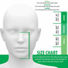 Picture of Universal 4521 Cloth Face Masks - Reusable Nose & Mouth Mask - 100% Cotton, 2 Layer, Washable, for Teens & Adults - Protects from Dust, Pollen, Pet Dander & More (Basics, Small)