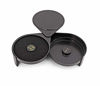 Picture of New Star Foodservice 48377 Plastic 2-Tier Bar Glass Rimmer, Black