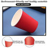 Picture of BALDCC Paper Coffee Cups 8 oz,Paper Cups Bulk 75 Packs, Disposable Paper Cups Suit For Home, Kitchen, Office, Red Beverage Cups for Birthday Parties, Outdoor Campings and DIYs.(Red)