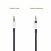 Picture of Audio Replacement Cable with in-Line Mic Remote Volume Control Compatible with Bose SoundTrue, SoundLink, SoundLink II Headphones and Compatible with iPhone iCompatible with iPad