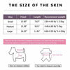 Picture of 2 Pieces Winter Dog Hoodie Warm Small Dog Sweatshirts with Pocket Cotton Coat for Dogs Clothes Puppy Costume (Pink, Light Purple,S)