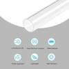 Picture of MECCANIXITY Acrylic Pipe Rigid Round Tube Clear 26mm ID 30mm OD 305mm for Lamps and Lanterns,Water Cooling System 2pcs