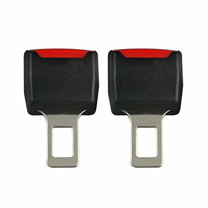 Picture of 2Car Safety Seat Belt Buckle Extension Extender Clip Alarm Stopper Universal