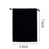 Picture of Tendwarm 20 Pcs 5x7 Inches Velvet Drawstring Bags Jewelry Pouches Candy Bags Christmas Wedding Favors