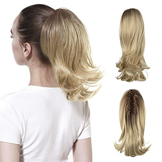 Ponytail extension on clearance short hair
