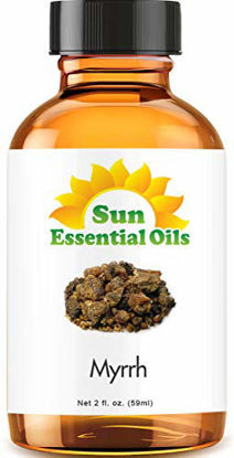 Picture of Myrrh Essential Oil (Huge 2oz Bottle) Bulk Myrrh Oil - 2 Ounce