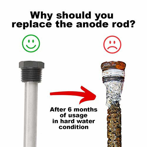 GetUSCart- RV Water Heater Magnesium Anode Rod for Atwood Heaters, Dele ...