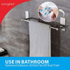 Picture of Songtec Stick Towel Bar 12inch, Adhesive Bath Towel Rack Easy Install, NO Drilling on Walls, Premium SUS304 Stainless Steel - Brushed