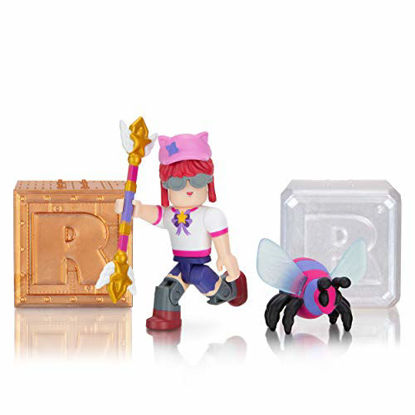 Picture of Roblox Action Collection - Star Sorority: Bee Wrangler + Two Mystery Figure Bundle [Includes 3 Exclusive Virtual Items]