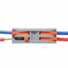 Picture of XHF Conductor Compact Connectors Lever Wire Nut Electrical Connectors Wire Terminals for 2 Circuit Inline Splices 28-12 AWG (SPL-2, 25PCS)