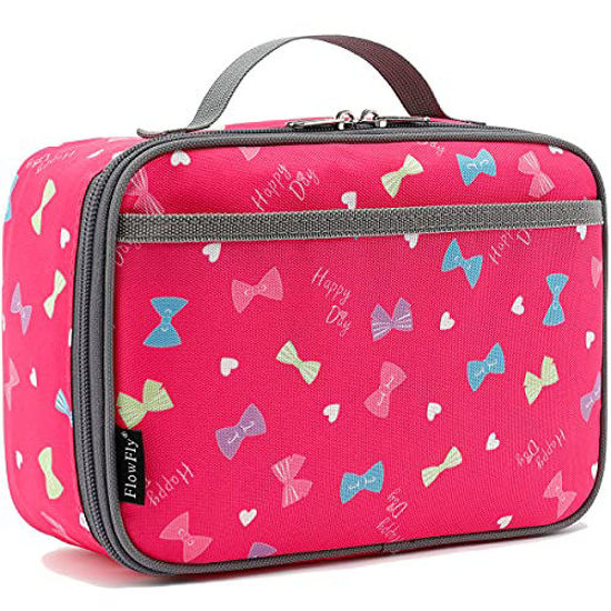 GetUSCart- FlowFly Kids Lunch box Insulated Soft Bag Mini Cooler Back