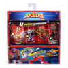 Picture of Akedo Ultimate Arcade Warriors - Warrior Collector 4 Pack - 3 Mini Battling Action Figures: Thunderwind, Badfoot & Flyswat and one Hidden Mini Battling Action Figure!
