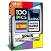 Picture of 100 PICS Spain Quiz Game - Educational Travel Trivia Flash Card Puzzle Games for Smart Kids