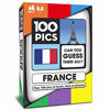 Picture of 100 PICS France Quiz Game - Educational Travel Trivia Flash Card Games for Smart Kids