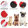 Picture of 3 Sets Waterproof Dog Shoes Adjustable Drawstring Dog Boots Rain Snow Plush Pet Booties Anti-Slip Dog Paw Protector Breathable Dog Boots with Soft Sole for Small Dog Puppy (2)
