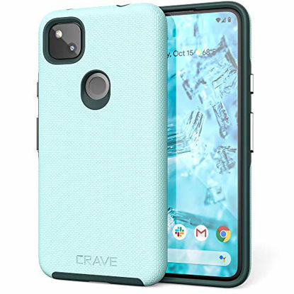 Picture of Crave Pixel 4a Case, Dual Guard Protection Series Case for Google Pixel 4a - Red