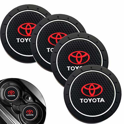  Car Cup Holder Coasters - Set of 4 Pack, Absorbent Ceramic  Stone with A Finger Notch for Easy Removal of Auto Cupholder Coaster,Best  Accessory Keep Vehicle Free from Cold Drink Sweat