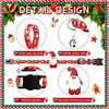 Picture of 8 Pieces Christmas Cat Collar Adjustable Kitten Christmas Collar Cat Breakaway Collars with with Removable Santa Claus Christmas Tree Snowman Stocking Charm and Bell for Cat Christmas Party, 8 Styles