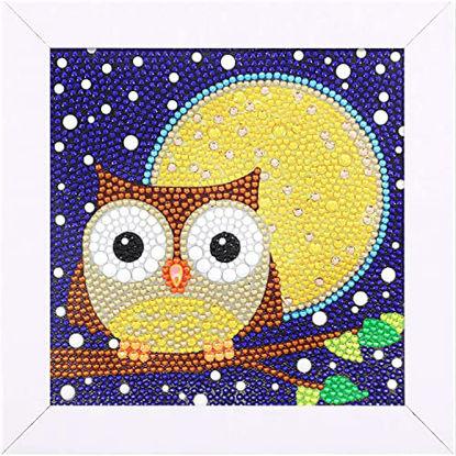 39Pcs 5D Diamond Painting Stickers Kits for Kids, Creatiee DIY Art Craft  Animal