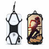 Picture of Rugged Phone Lanyard Holder with Coiled Strap Tether and Gated Carabiner for Hiking, Climbing, Skiing, Outdoors, School, Travel, Clip to Belt Loop, Clothing, Backpack, Compatible with Most Cell Phones