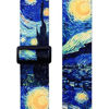Picture of Van Gogh "Starry Night" Guitar Strap Includes Strap Button & 2 Strap Locks. Adjustable Guitar Shoulder Strap For Bass, Electric & Acoustic Guitar.Best Christmas Gift for Men Women Guitarist