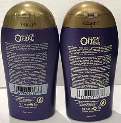 Picture of OGX Thick & Full Biotin & Collagen Shampoo and Conditioner Set 3 oz. Travel Size