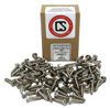 Picture of #10 X 3/4" Stainless Steel Hex Washer Head w/Slot Sheetmetal Screw (1/2" to 1-1/2" in Listing) 100 pcs Sheet Metal Screws (#10x3/4 Inch)
