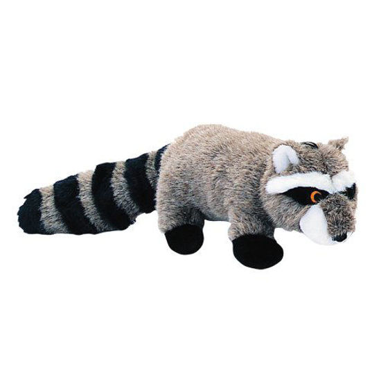 Picture of Pet Lou RAC-8 Medium Plush Dog Chew Toy, 8-Inch Raccoon