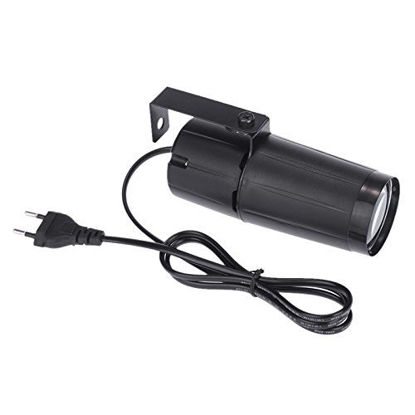 Picture of Early Black FridayCool White LED Spotlight Beam KTV Disco Pinspot Light, Stage Light Projection Lamp Mirror Balls, DJ light Party Lights Magic Stage Lighting for KTV DJ Disco