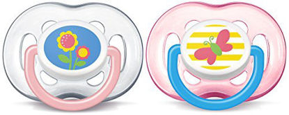 Picture of Philips AVENT Ultra Air Pacifier 18+ Months, SCF349/45, Pink, (Pack of 4)