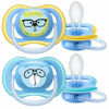 Picture of Philips Avent Ultra Air Pacifier, 18+ Months, Blue, 4 Pack, SCF349/44