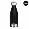Picture of MIRA 12 oz Stainless Steel Vacuum Insulated Water Bottle - Double Walled Cola Shape Thermos - 24 Hours Cold, 12 Hours Hot - Reusable Metal Water Bottle - Kids Leak-Proof Sports Flask - Matte Black