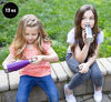 Picture of MIRA 12 oz Stainless Steel Vacuum Insulated Water Bottle - Double Walled Cola Shape Thermos - 24 Hours Cold, 12 Hours Hot - Reusable Metal Water Bottle - Kids Leak-Proof Sports Flask - Matte Black