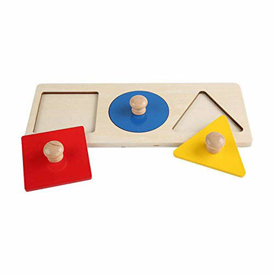GetUSCart- Adena Montessori Colorful Montessori Multiple Shape Puzzles ...