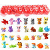 Picture of 28 Packs Kids Valentine Assembling Toys Set Includes 28 Assembling Block Toy Filled Hearts and Valentine Cards for Kids Valentine Classroom Exchange Party Favors, Valentine Gift Exchange, Game Prizes and Carnivals Gift