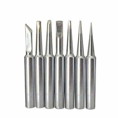 Picture of SolderFun Soldering Tips for Weller WLC100,Weller SP40/SP40N Irons Tips (7pcs)