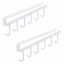 Picture of 6-Hook Under Cabinet Mug Hanger (c- 2pcs White)