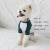 Picture of Lucky Petter Dog Cotton Shirts for Small and Large Dogs Raglan T-Shirts Soft Breathable Dog Shirt pet Clothes (Small, White/Green)