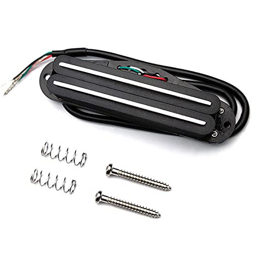 GetUSCart- SAPHUE Dual Hot Rail Humbucker Single-Coil-Sized Guitar ...