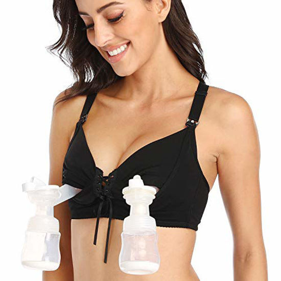 GetUSCart- Hands Free Pumping Bra with Breast Pads, Lupantte