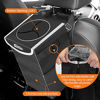 Picture of Car Trash Can, NIUTA Waterproof Foldable Car Garbage Can with Lid and Side Net Pocket for Car/SUV/Truck/Minivan/Auto (Standard)